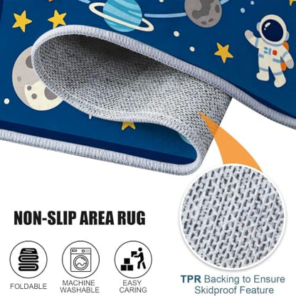 Solar System Space Rug 6x9ft Play Carpet for Kids Learning - Variation of THIS listing
