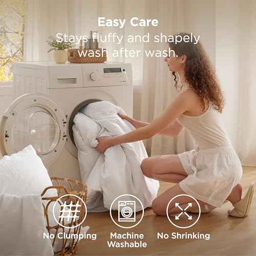 Bedsure King Size Comforter Set Beige, Soft Prewashed King Bedding, Quilted Comforter with Clover Design, Down Alternative Comforter for All Seasons, 3 Pieces Bed Set with 2 Pillow Shams