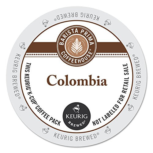 Barista Prima Coffeehouse 6613 Colombia K-Cups Coffee Pack, 24/box