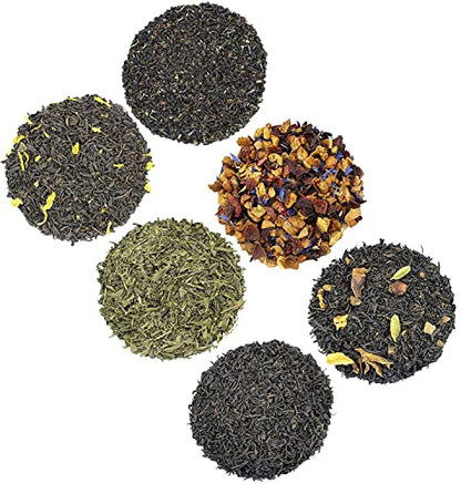 Solstice Loose Leaf Tea Ultimate Sampler Feat. 12 Teas; Approx 180+ Servings