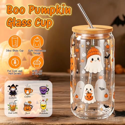 Halloween Gift Basket for Women & Teen Girls, Boo Basket Stuffers Set