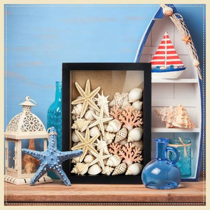 Deep Shadow Box Frame 11x15x5.9 Inch Wall Mount Display Case for Keepsakes