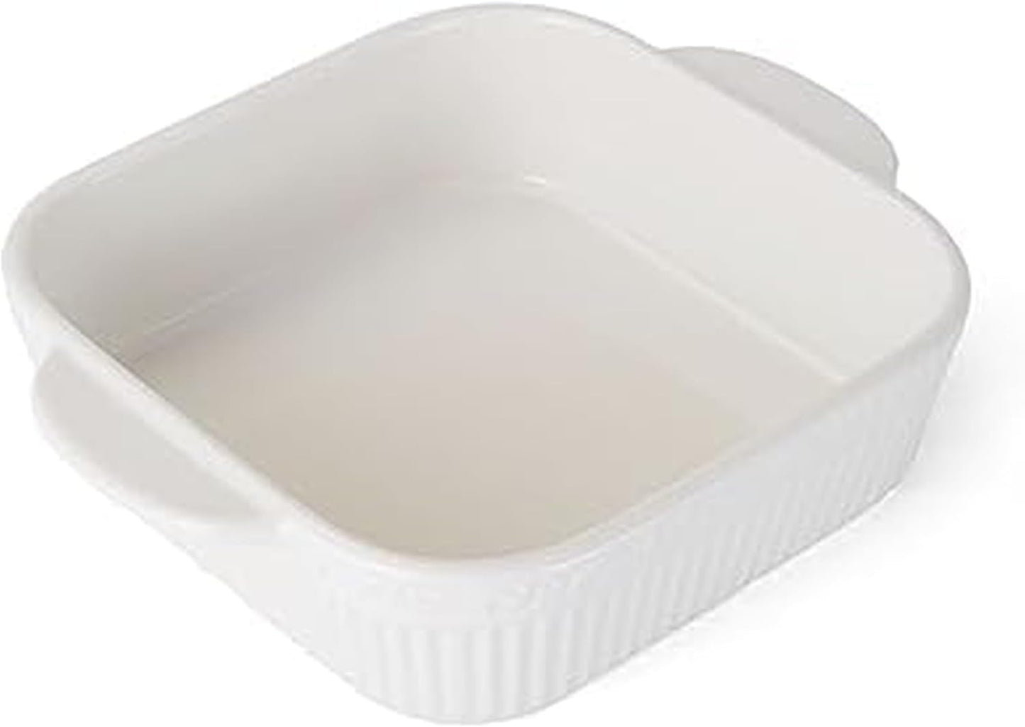 Mikasa Italian Countryside Casserole Baker - 9 Inch Square Design for Elegant Serving