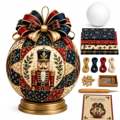 Christmas Classics Patchwork Ornament DIY Kit - Nutcracker Variation