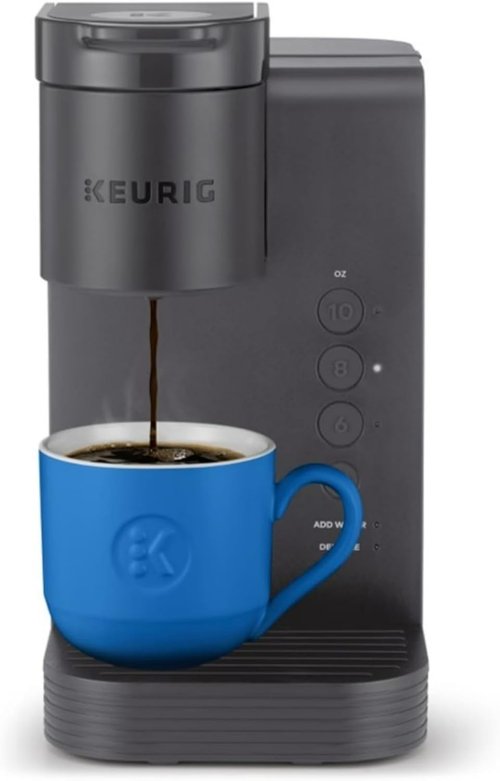 Keurig K-Express | Matte Gray Single-Serve Coffee Maker with Easy Brew Technology