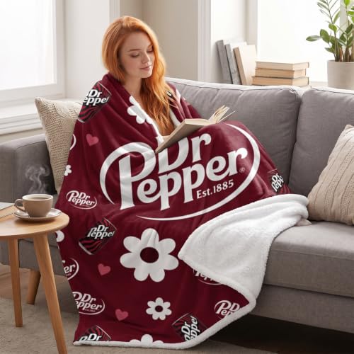 Pepper Themed Blanket 50x40 Inches - Cozy Spicy Decor Gift