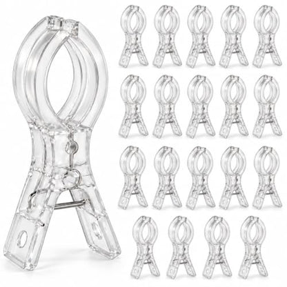 Clear Balloon Arch Clips 3.54 Inch Pack for Decorations No Tape or Glue