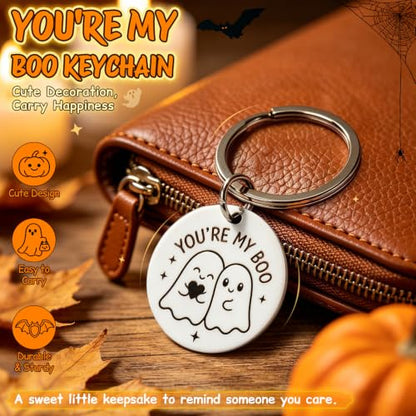 Halloween Gift Basket for Women & Teen Girls, Boo Basket Stuffers Set