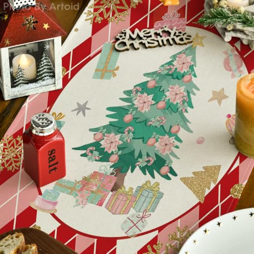 Christmas Nutcracker Table Runner 13x90 Inch Holiday Home Decor