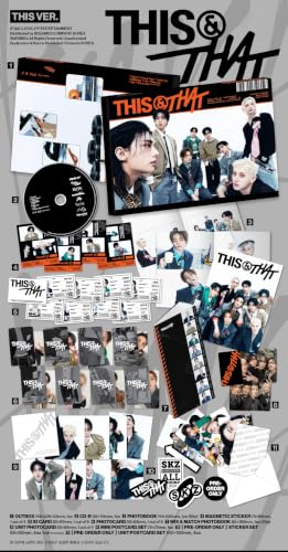 Stray-Kids This & That 10th Mini Album + Pre-Order Gift THIS Version