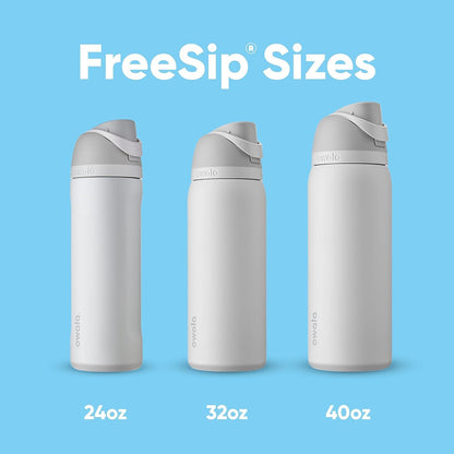 Owala FreeSip 24 oz Insulated Stainless Steel Water Bottle - BPA-Free with Straw for Sports & Travel | Surfs Edge