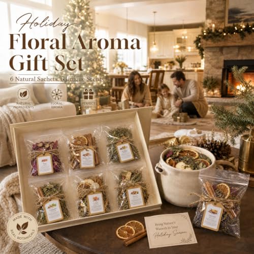 Blessing Simmer Pot Mix Kit - Fall Fragrance Gift Set with Botanicals
