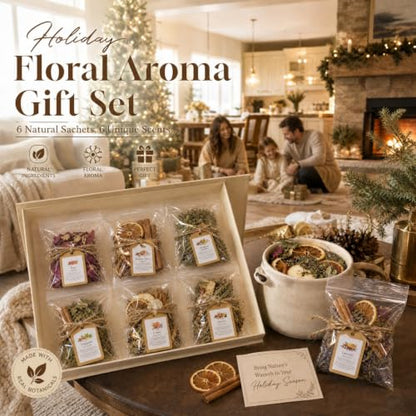 Blessing Simmer Pot Mix Kit - Fall Fragrance Gift Set with Botanicals
