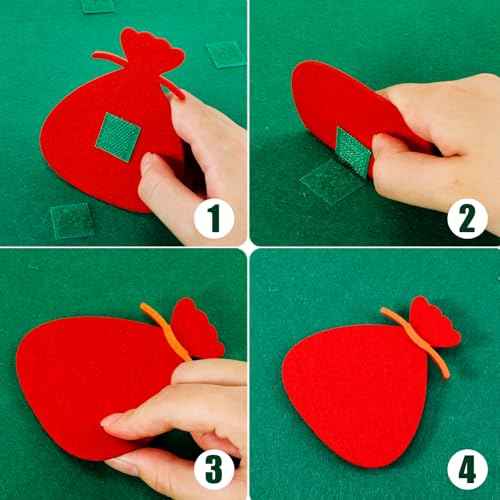 Advent Calendar 2025, Felt Christmas Tree for Kids Advent Calendar Countdown with 40 pcs DIY Xmas Tree Detachable Ornaments and String for Xmas Decorations Gift for Toddlers