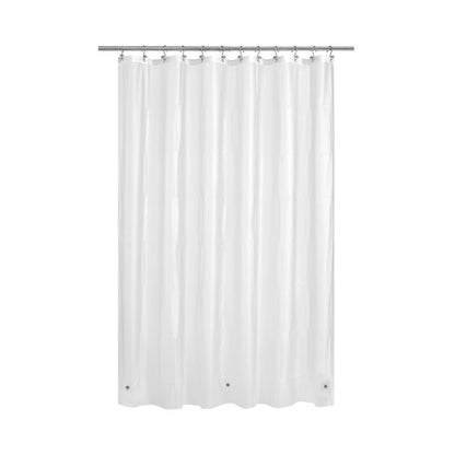 Mrs Awesome Long Shower Curtain Liner with 3 Magnets, 72x78 Frosted PEVA Shower Liner, 78 Length Plastic Shower Curtain for Bathroom, Waterproof, 72 x 78, Frost