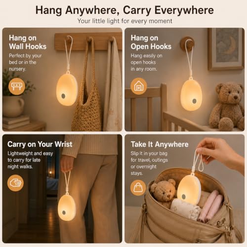 Egg Light for Breastfeeding Baby Night Light - White / 1