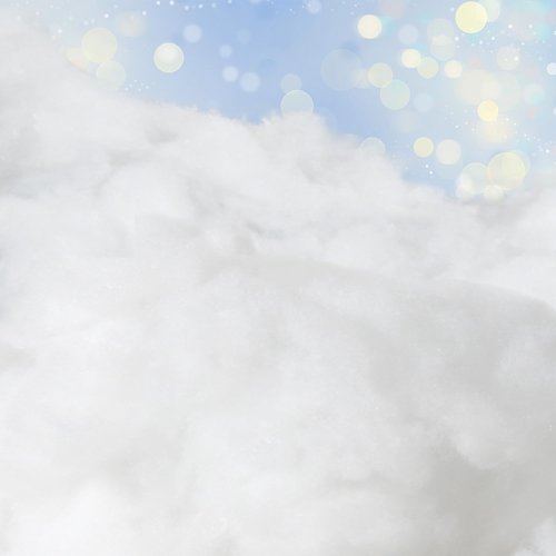 Fake Snow Fluff - Artificial Decorative Snow for Winter Wonderland Decor | 6oz Cotton Blanket & Craft Use