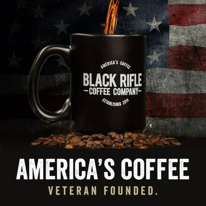 Black Rifle Coffee Company Dark Roast Coffee Pods - Bold & Smoky 100% Arabica | Single-Serve K-Cup Compatible - 12 Count