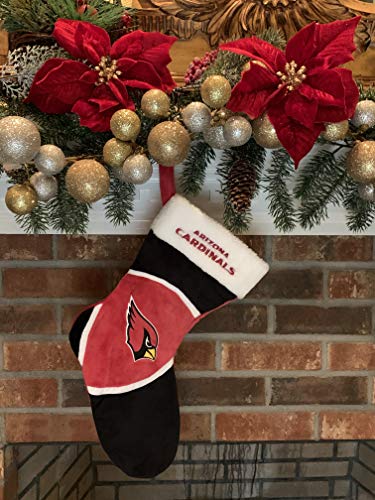Arizona Cardinals Christmas Stocking - 17 Inch Holiday Decor