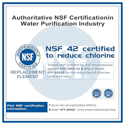 Water Filter Replacement for Frigidaire 3 Pack - Compatible with GRFS2853AF and More