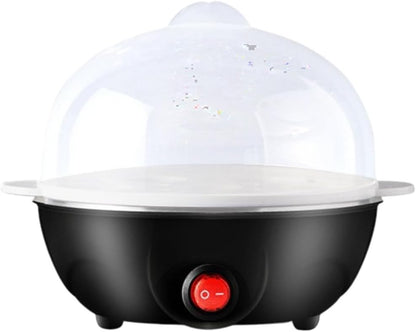 Skiennix Egg Cooker - Automatic Egg Boiler for Easy-To-Peel Hard, Medium & Soft Boiled Eggs | 7 Egg Capacity