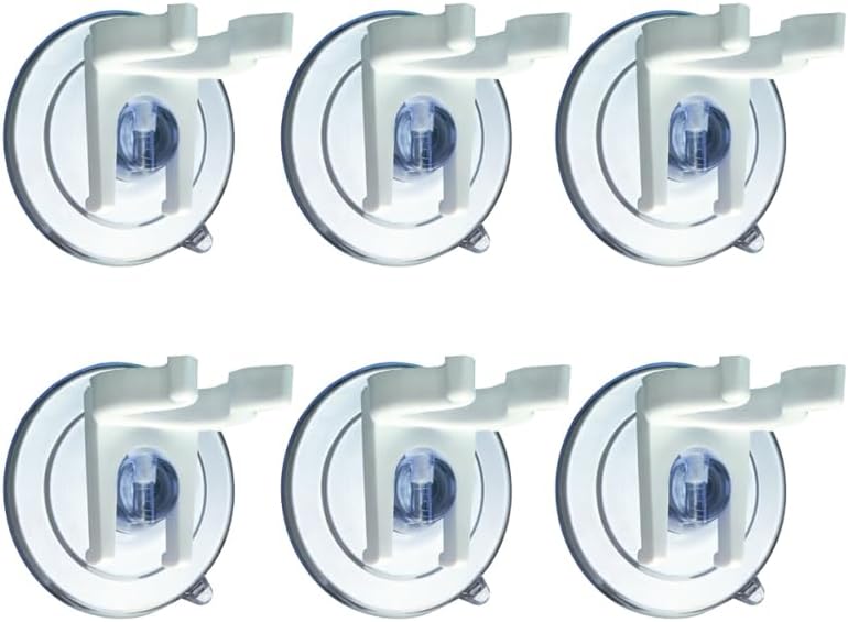 Skiennix LED Candle Light Holder - 8Pcs Suction Cup Clips for Windows | Strong Hold for Home Decor & Parties