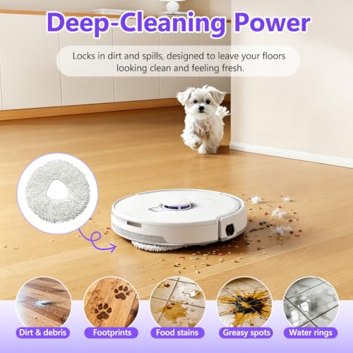 Universal Mop Replacement Pads for Robot Vacuum and Floor Cleaners