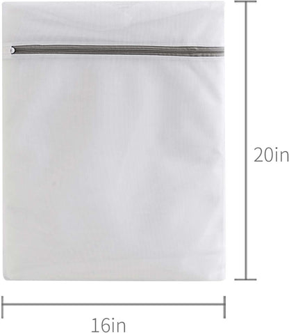 Skiennix Mesh Laundry Bags - 4 Pack Delicate Wash Bags for College & Dorm Storage | 16 x 20 Inches