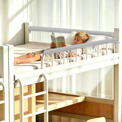 Reusable Bed Railing Cover for Child Safety - Gray 3-Pack
