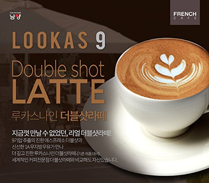 French Cafe Namyang LOOKAS 9 Double Shot Latte (447g/14.9g x 30sticks)