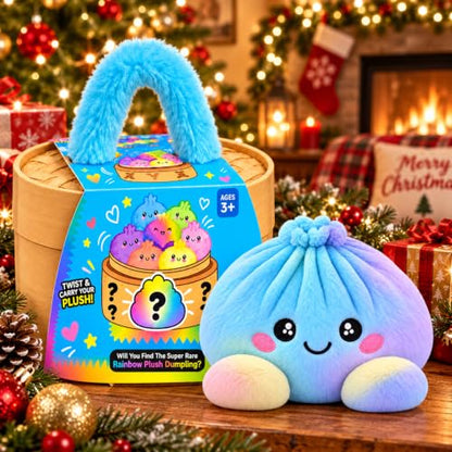DPKLAD Jumbo Plush Dumpling Pillow with Steamer - Blue, One Size