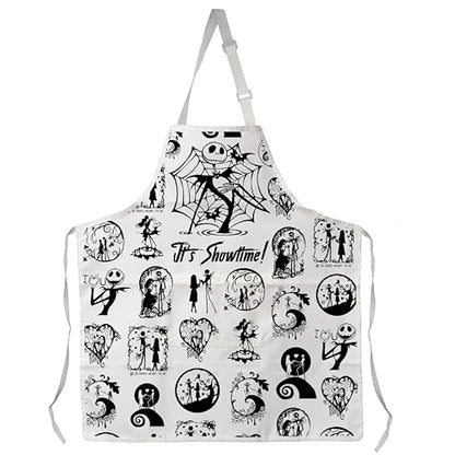 Jack Apron with Pockets Horror Movies Inspired Gifts for Sally Fans Halloween Nightmare Custom Showtimes Variation 25613