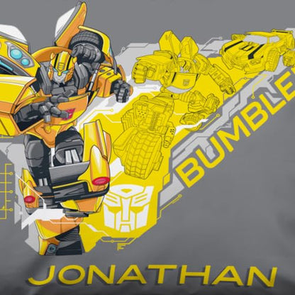 Let’s Make Memories Transformers Kids Pillowcase Bumblebee Microfiber Personalized Sleepwear