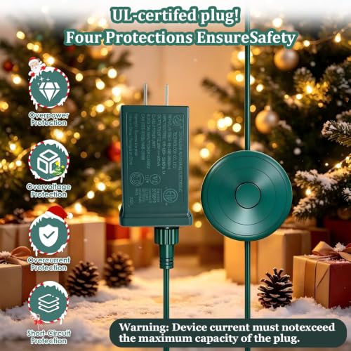 29V 13W LED Power Supply with Foot Switch Cable - Low-Voltage Transformer TS-13W29V
