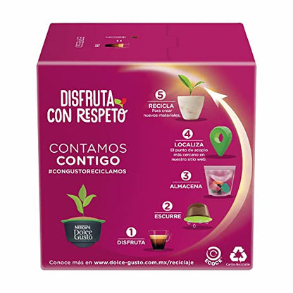 Nescafe Dolce Gusto for Nescafe Dolce Gusto Brewers, Espresso, 16 Count