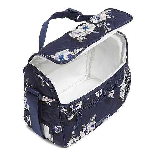 Vera Bradley Performance Twill Crossbody Lunch Tote, Blooms and Branches Navy