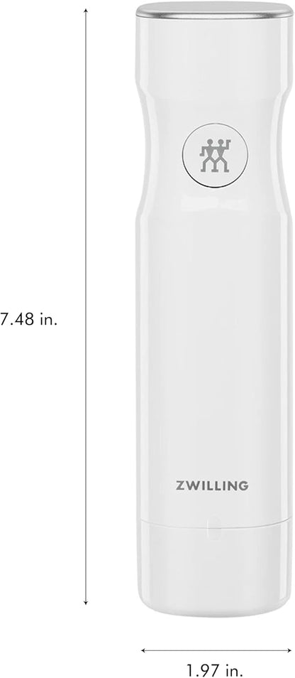 ZWILLING Fresh & Save Vacuum Sealer Machine - Airtight Food Storage Set with Glass Containers & Sous Vide Bags