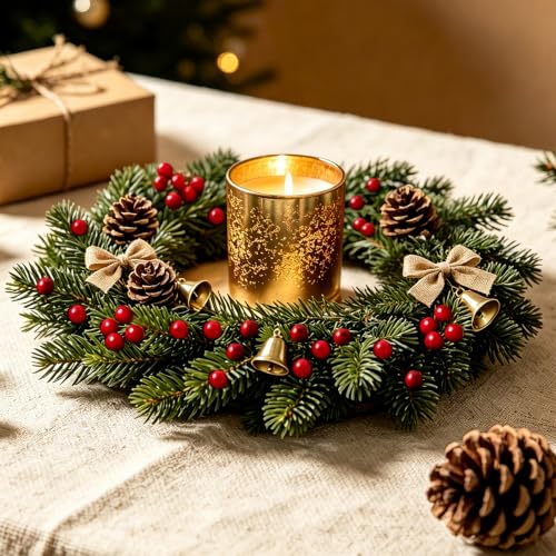 Wine Red Artificial Holly Berries for Christmas Crafts - 300 Pcs