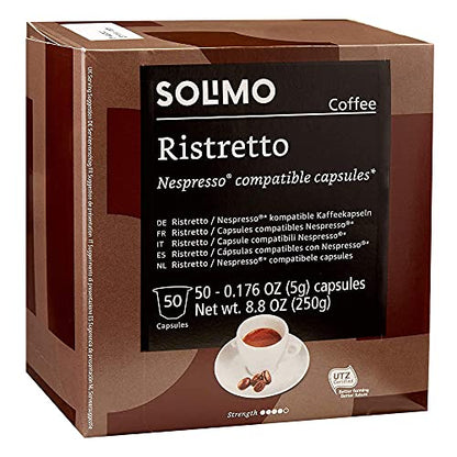 Amazon Brand - Solimo Variety Pack Light Roast Coffee Pods, Hazelnut and French Vanilla Flavored, Compatible with Keurig 2.0 K-Cup Brewers, 100 Count
