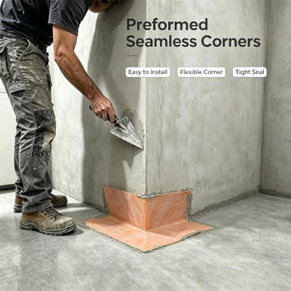 10 Pcs Waterproof Shower Corner Kit for Bathroom Walls and Bathtubs