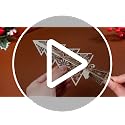 Retro Christmas Wooden Decor Set - 32 Inch Church Tree and House Signs