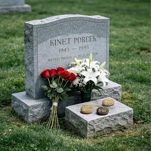 60 Pcs Memorial Stones for Loved Ones - Natural River Rocks with Heartfelt Inscriptions