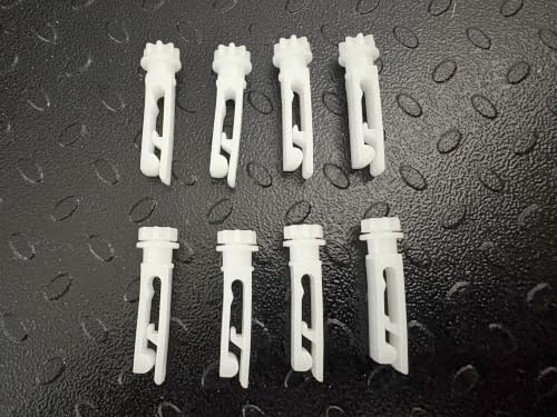 Vertical Blinds Replacement Carrier Stem Clips - 8 Pack