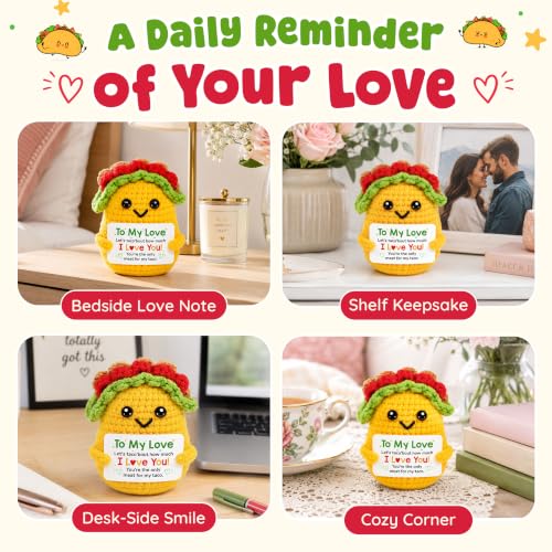 Yellow Taco Couple Gift - To My Love Anniversary Keepsake