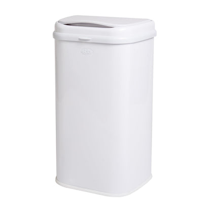 Ubbi Stainless Steel Venti Diaper Pail, Odor Locking, No Special Bag Required, Award-Winning, Registry Must-Have, White
