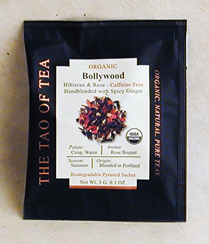 The Tao of Tea Bollywood Box Pyramid Sachets, 15 Sachets