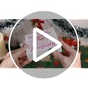 Pink Christmas Bathroom Decor - Xmas Shelf Sign with Santa Hat - Farmhouse Office Bedroom
