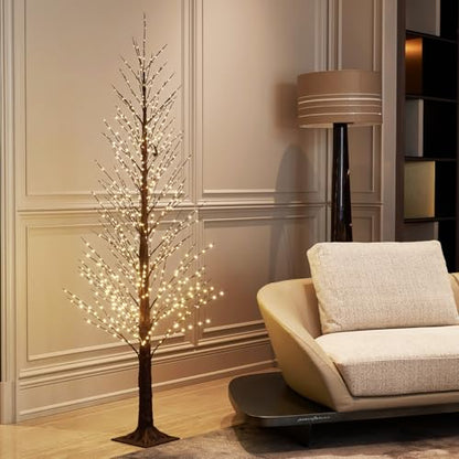 810 LED 6ft Brown Tree Lights for Christmas Indoor Outdoor Decoration - Variation of THIS listing