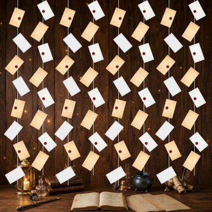 Floating Acceptance Letter Banner - Magical Wizard Party Decoration for Christmas Halloween and Events