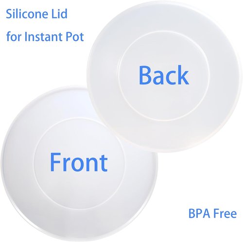 **Silicone Lid for Instant Pot - 9.8-Inch Premium Cover for 5QT & 6QT Inner Pots | Reusable Food Lid**